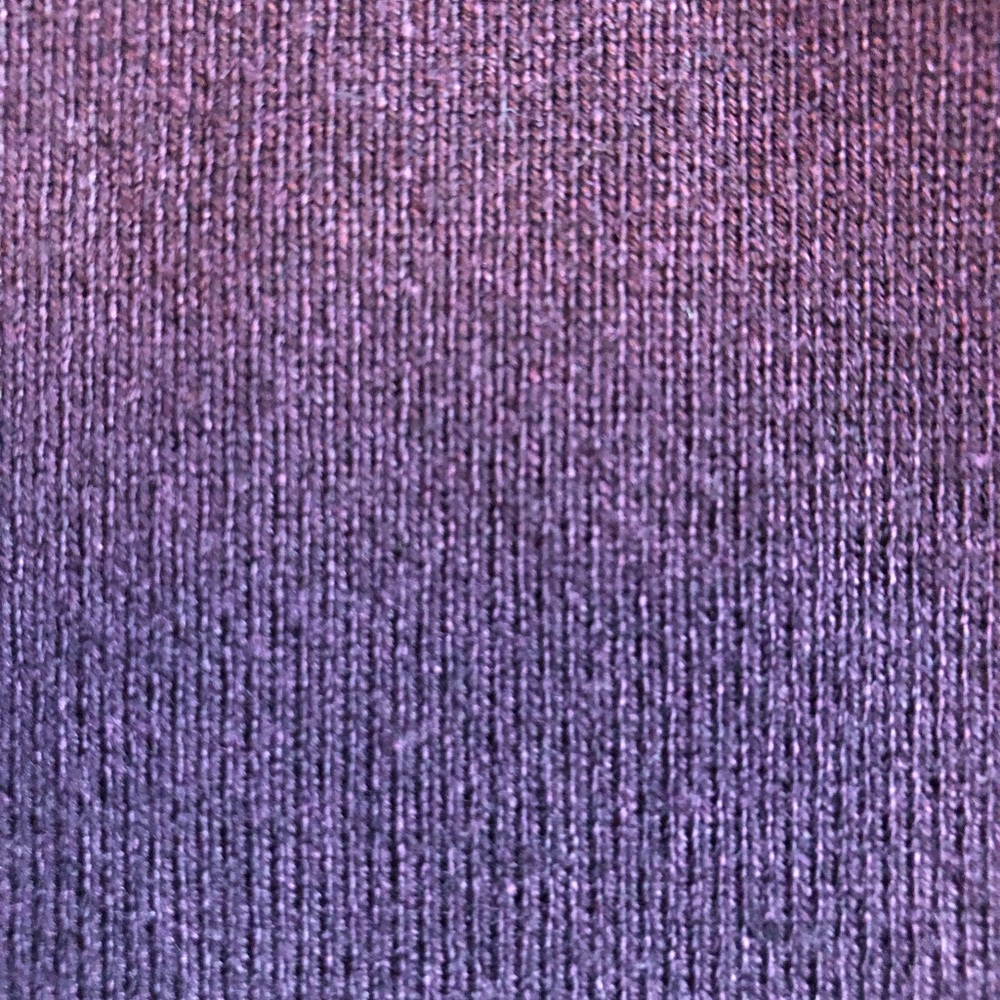Linda Allard Ellen Tracy Purple/ Plum Wool Cardigan Sweater Jacket Size P- NWT - Picture 6 of 11